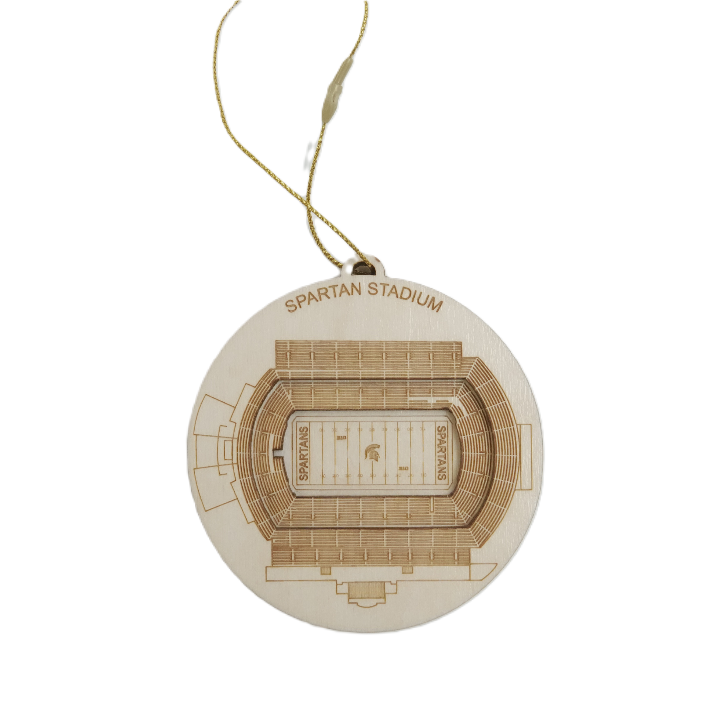 East Lansing, Michigan Ornament Art (Spartan Stadium)