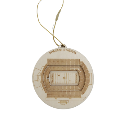East Lansing, Michigan Ornament Art (Spartan Stadium)