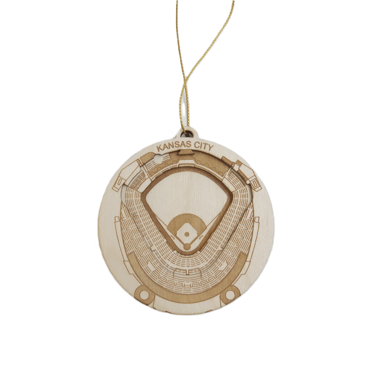Kansas City, Missouri Ornament Art (Kauffman Stadium)