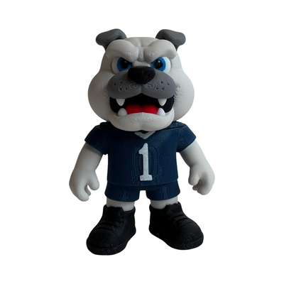 Wiggly Bulldog Mascot
