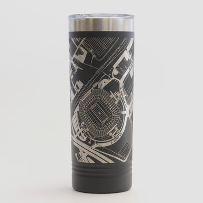 Charlotte, North Carolina Tumbler Art (Bank of America Stadium)