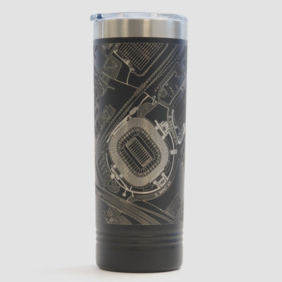 Charlotte, North Carolina Tumbler Art (Bank of America Stadium)