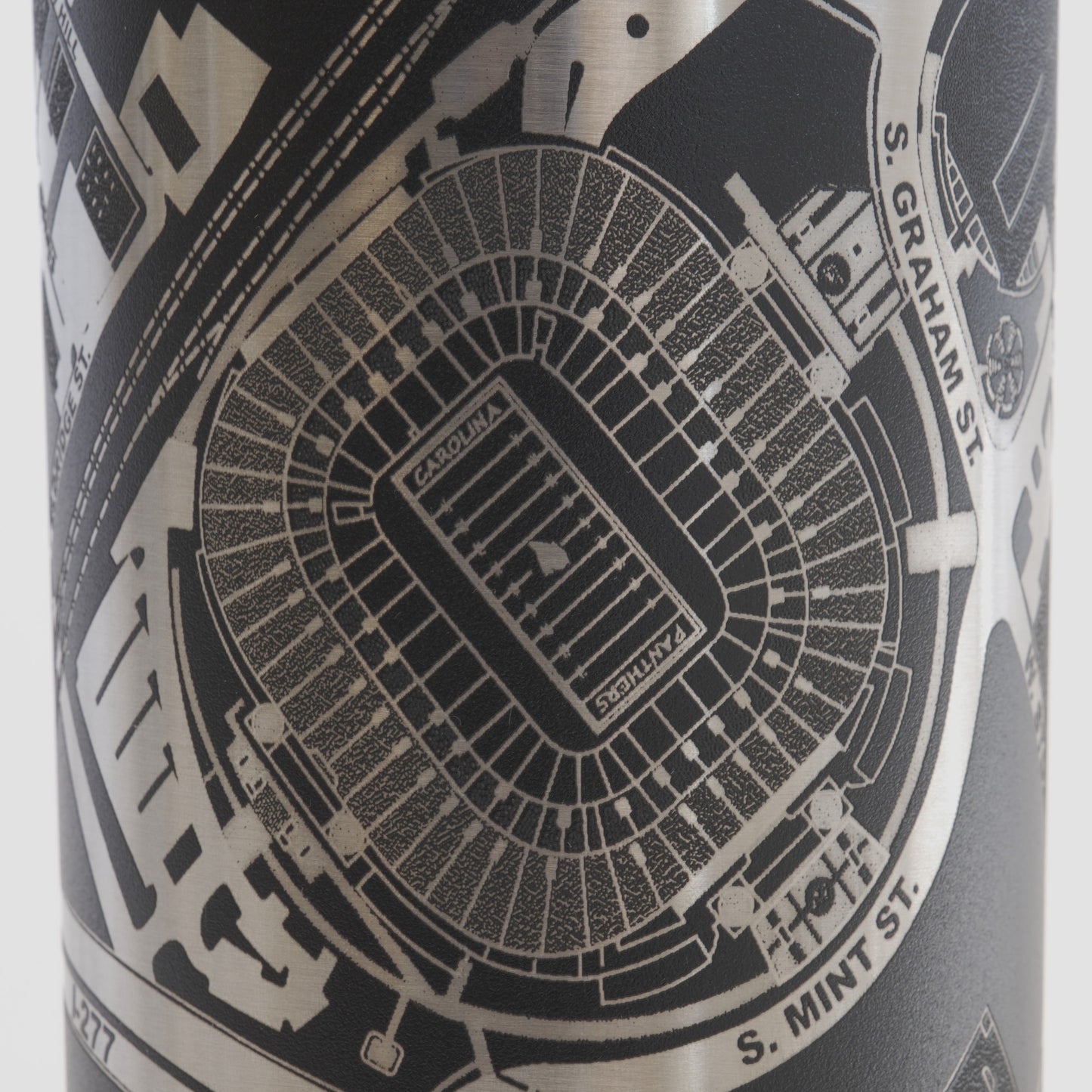 Charlotte, North Carolina Tumbler Art (Bank of America Stadium)