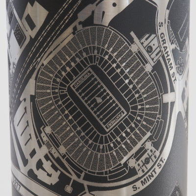 Charlotte, North Carolina Tumbler Art (Bank of America Stadium)