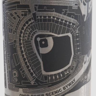 Cincinnati, Ohio Tumbler Art (Great American Ball park)