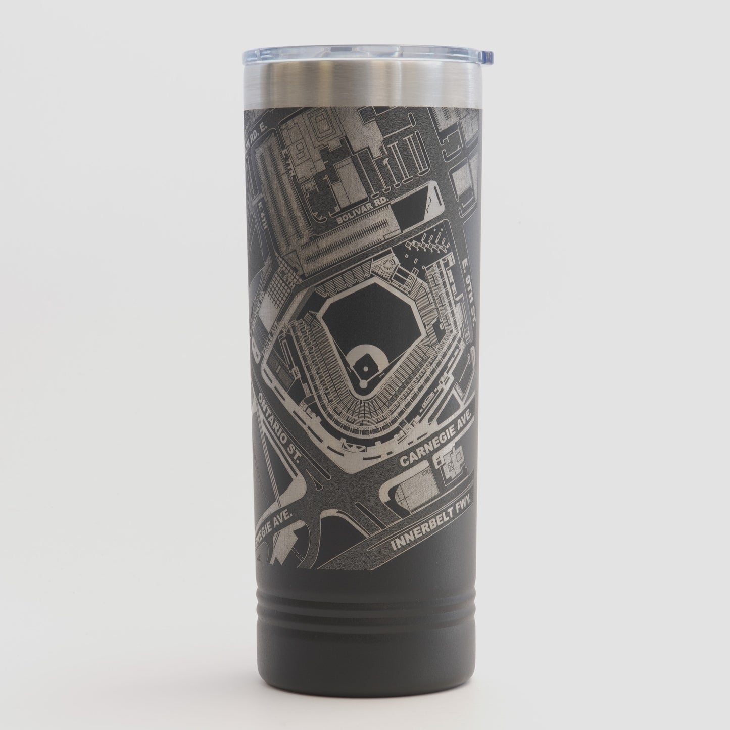 Cleveland, Ohio Tumbler Art (Progressive Field and Rocket Mortgage Field House)