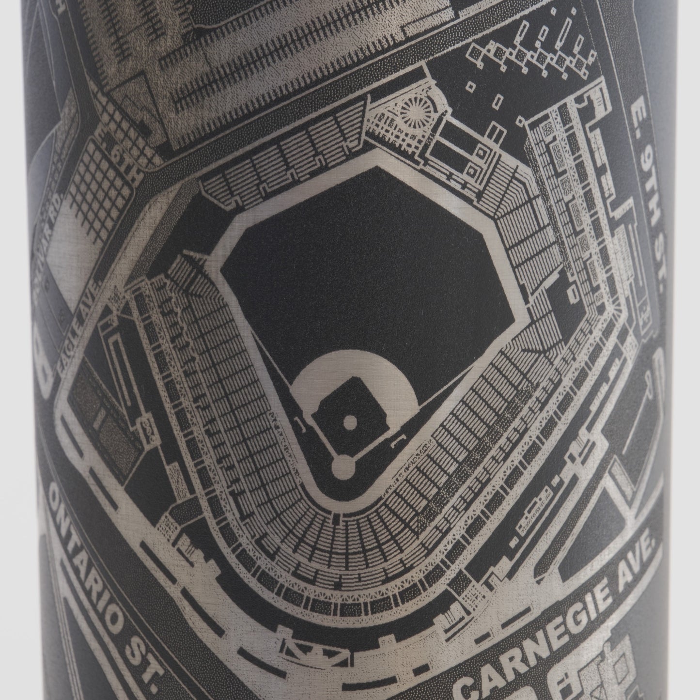 Cleveland, Ohio Tumbler Art (Progressive Field and Rocket Mortgage Field House)
