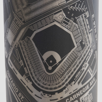 Cleveland, Ohio Tumbler Art (Progressive Field and Rocket Mortgage Field House)