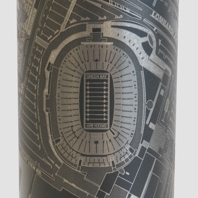 Green Bay, Wisconsin Tumbler Art (Lambeau Field)