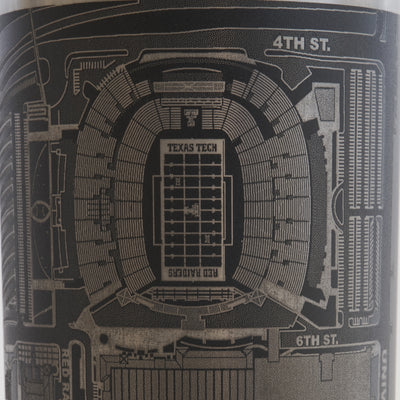 Lubbock, Texas Tumbler Art (Jones AT&T Stadium)