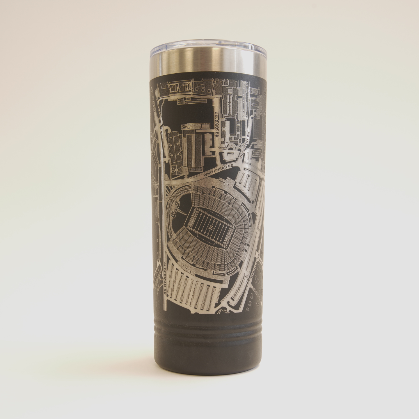 Charlottesville, Virginia Tumbler Art (Scott Stadium)