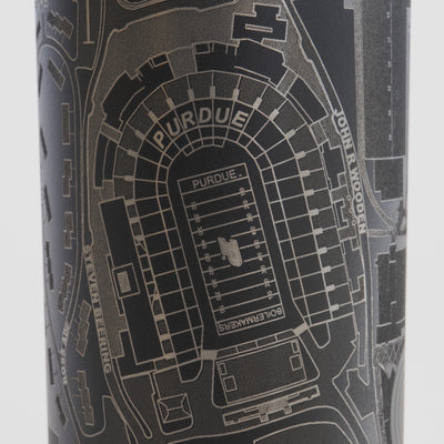 West Lafayette, Indiana Tumbler Art (Ross–Ade Stadium)