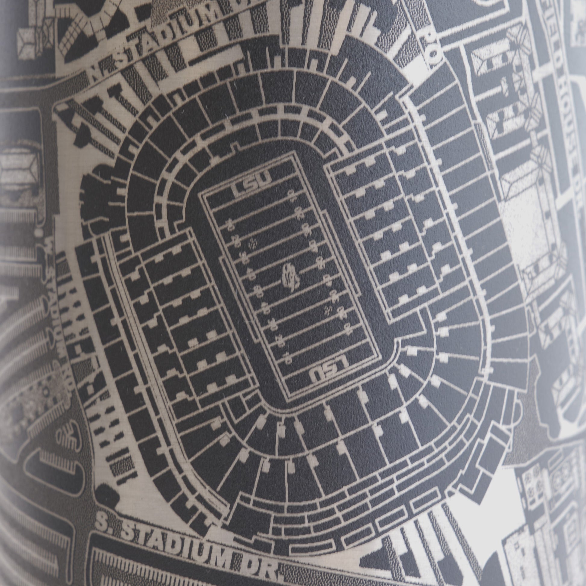 Baton Rouge, Louisiana Tumbler Art (Tiger Stadium)