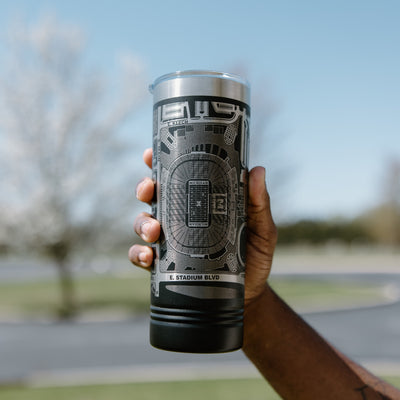 Ann Arbor, Michigan Tumbler Art (Michigan Stadium)