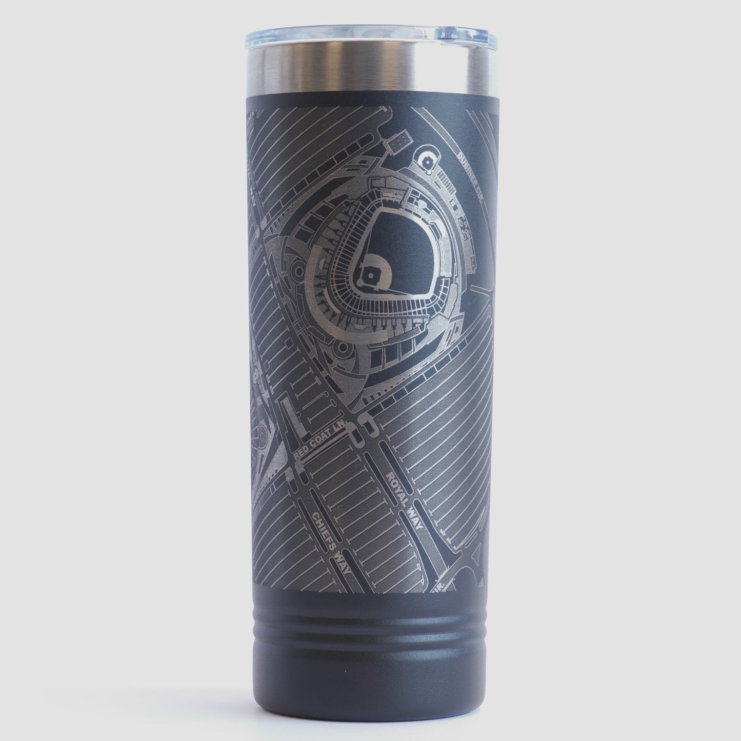 Kansas City, Missouri Tumbler Art (Kauffman and Arrowhead Stadiums)