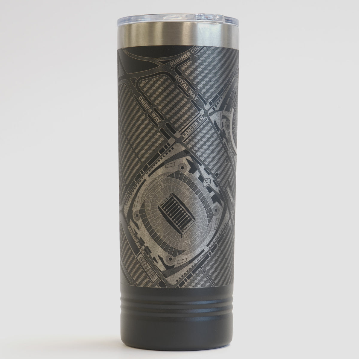 Kansas City, Missouri Tumbler Art (Kauffman and Arrowhead Stadiums)