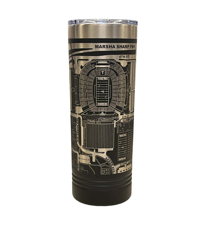 Lubbock, Texas Tumbler Art (Jones AT&T Stadium)