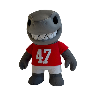 Wiggly Shark Mascot
