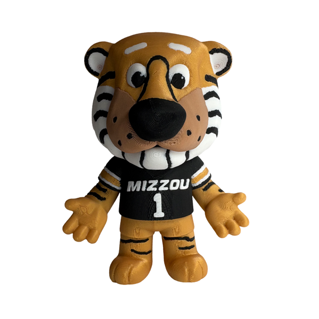 Wiggly Tiger Mascot