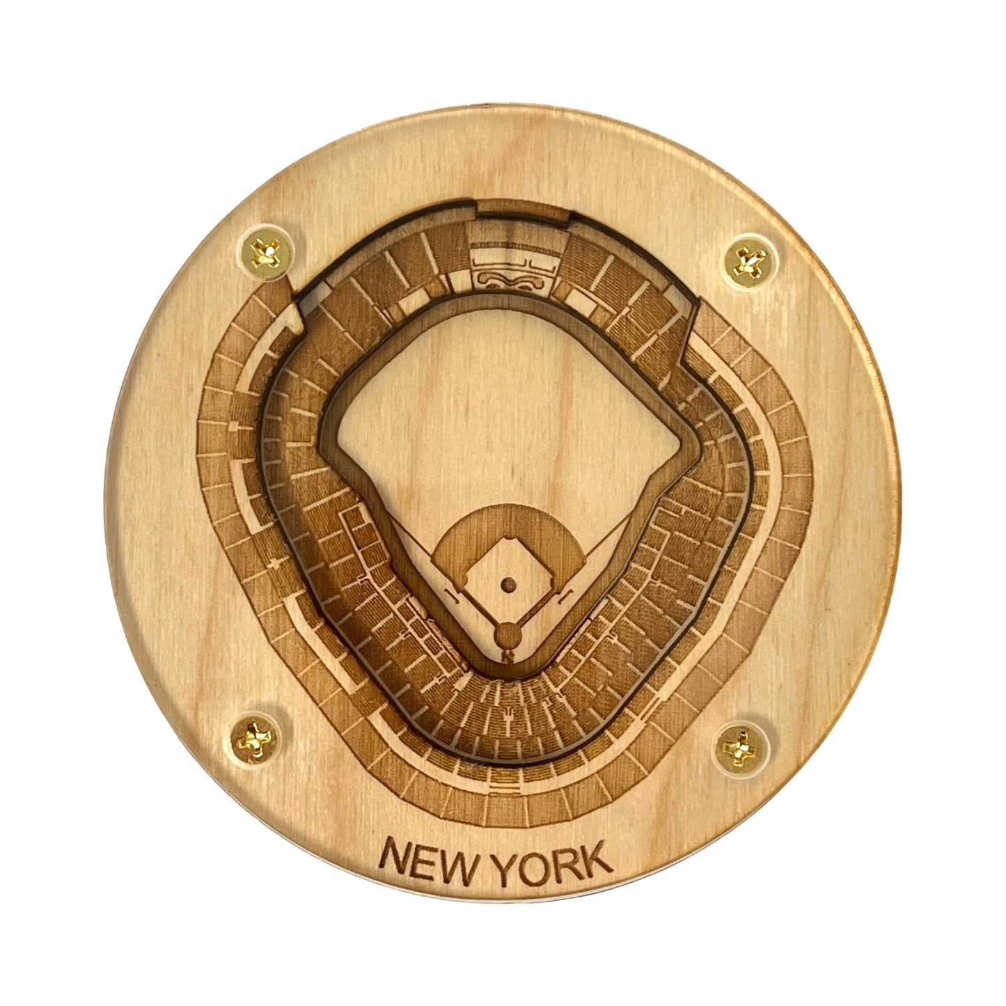 Bronx, New York Coaster Art (Yankee Stadium)