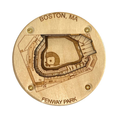 Boston, Massachusetts Coaster Art (Fenway Park)