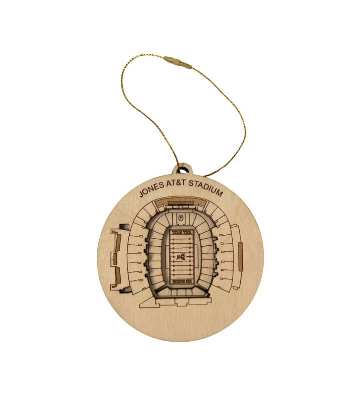 Lubbock, Texas Ornament Art (Jones AT&T Stadium)