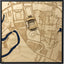Clemson, South Carolina Wall Art City Map (Memorial Stadium)