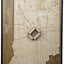 Indianapolis, Indiana Wall Art State Map (Lucas Oil Stadium)